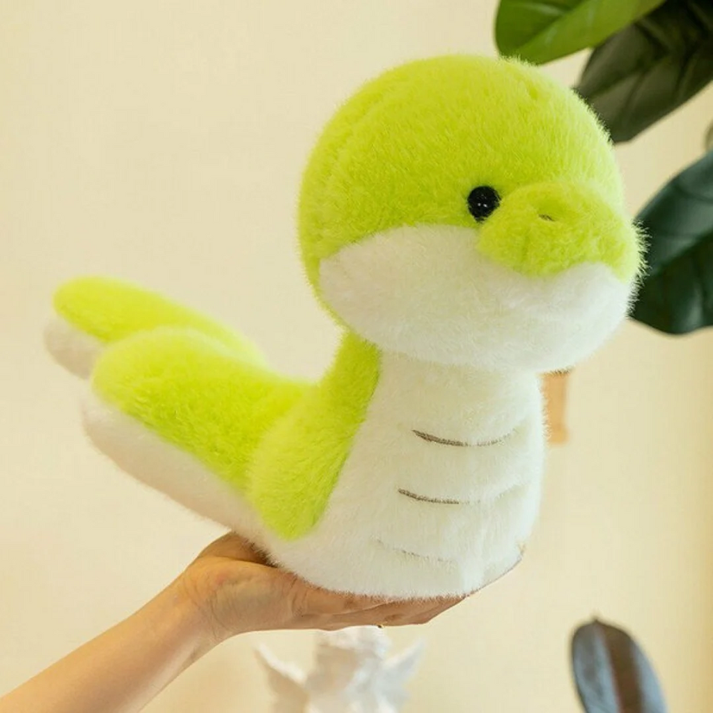 Cute Snake Plush Soft Toy – Ultra Soft Cartoon Snake Doll for Kids & Home Decor