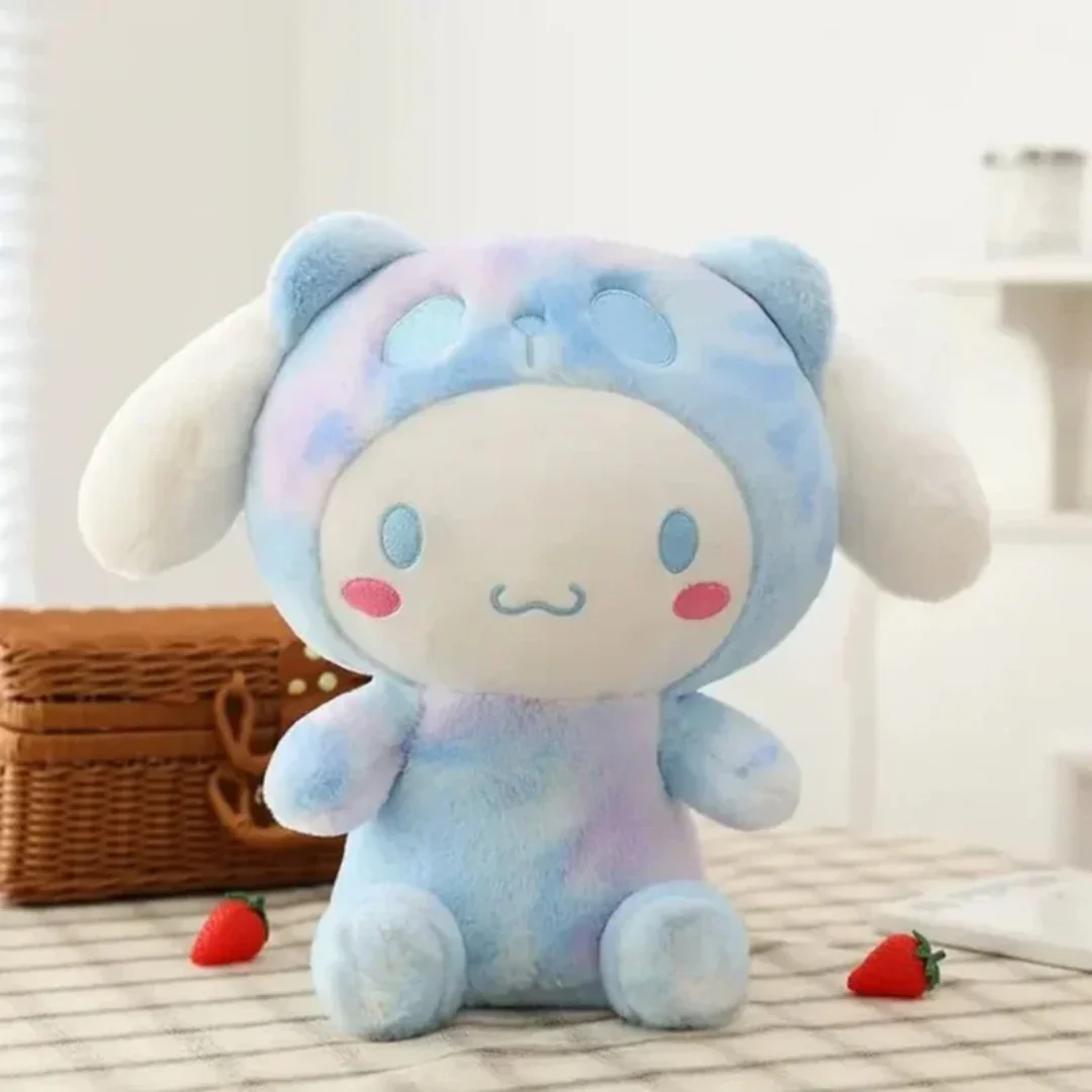 Kawaii Bear Cosplay Plush Toy – Cute Soft Cartoon Doll for Kids, Home Decor & Gift
