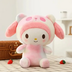 Kawaii Bear Cosplay Plush Toy – Cute Soft Cartoon Doll for Kids, Home Decor & Gift